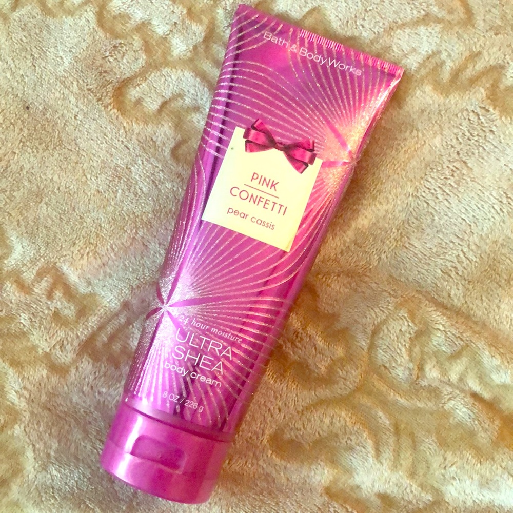 *Pink Confetti* Bath & Body Works Ultra Shea